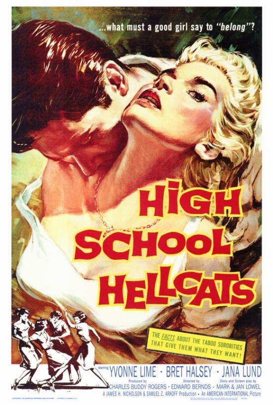 High School Hellcats Movie Poster - 27 x 40 in.