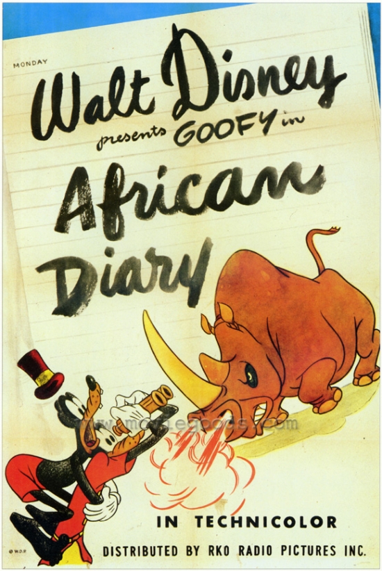 African Diary Movie Poster - 27 x 40 in.