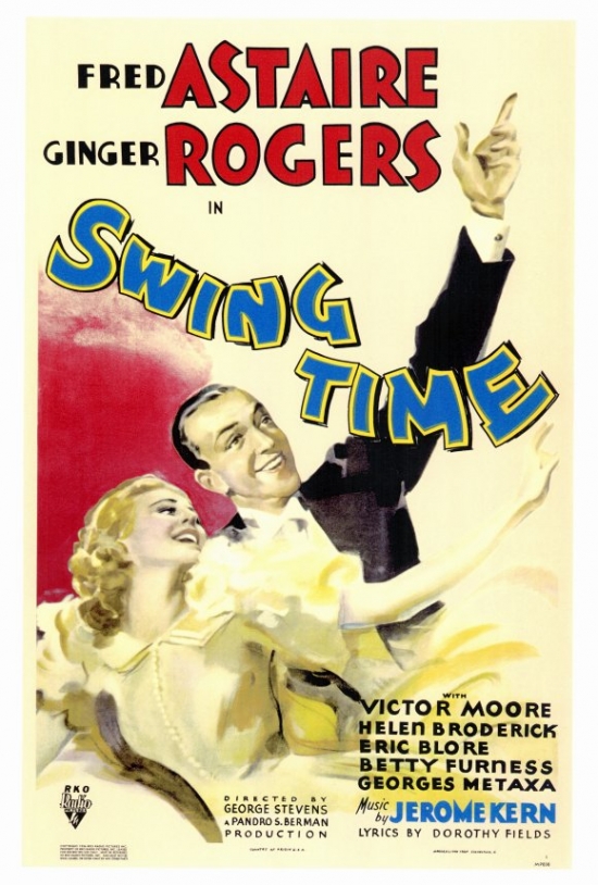 Swing Time Movie Poster - 27 x 40 in.