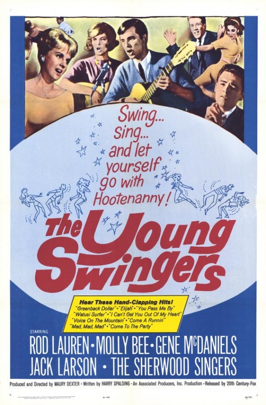 MOVIF6421 The Young Swingers Movie Poster - 27 x 40 in.