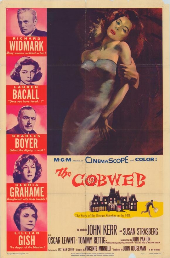 MOVIH3560 The Cobweb Movie Poster - 27 x 40 in.