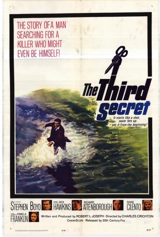 Third Secret Movie Poster - 27 x 40 in.