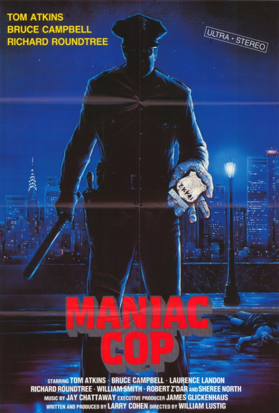 MOVIH6576 Maniac Cop Movie Poster - 27 x 40 in.