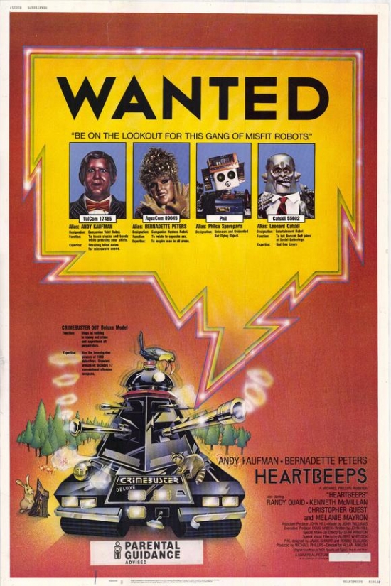 Heartbeeps Movie Poster - 27 x 40 in.