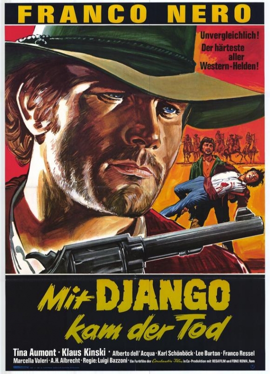 MOVEH9675 Django His Pride & Vengeance Movie Poster - 27 x 40 in.