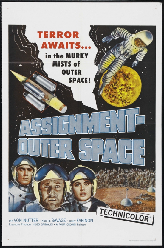 Assignment Outer Space Movie Poster - 27 x 40 in.