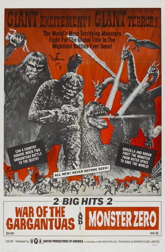 Monster Zero Movie Poster - 27 x 40 in.