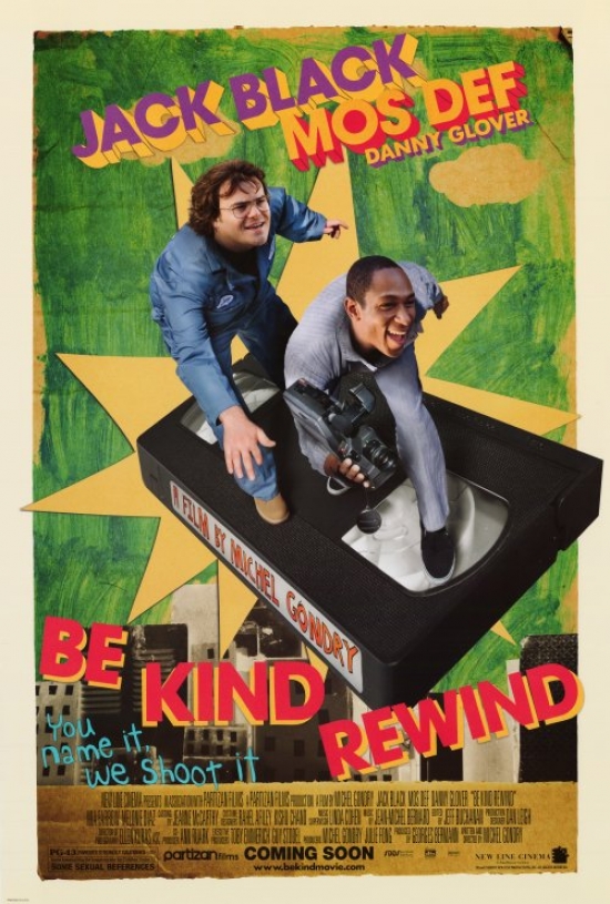 Be Kind Rewind Movie Poster - 27 x 40 in.
