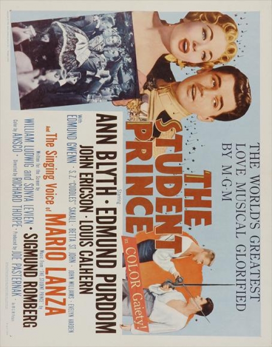 Student Prince Movie Poster - 27 x 40 in.