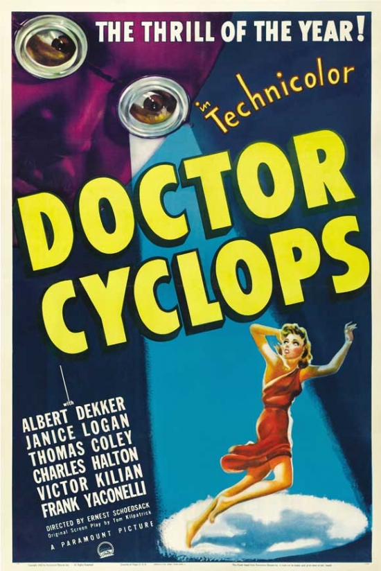 MOVEJ3928 Dr. Cyclops Movie Poster - 27 x 40 in.
