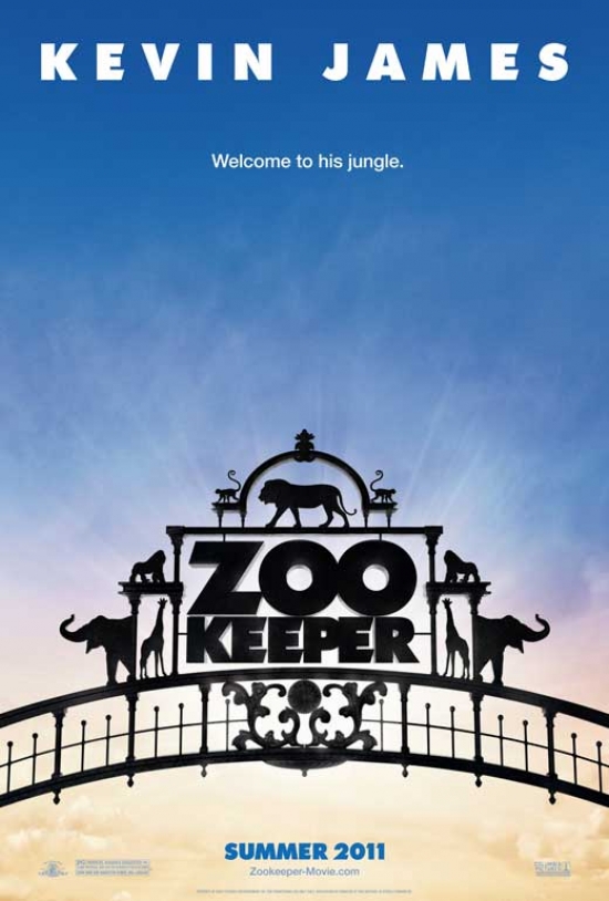 MOVGB92943 The Zookeeper Movie Poster  27 x 40 in