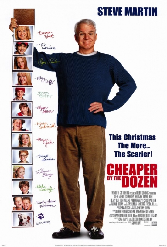 MOVGF7398 Cheaper by the Dozen Movie Poster - 27 x 40 in -  Posterazzi