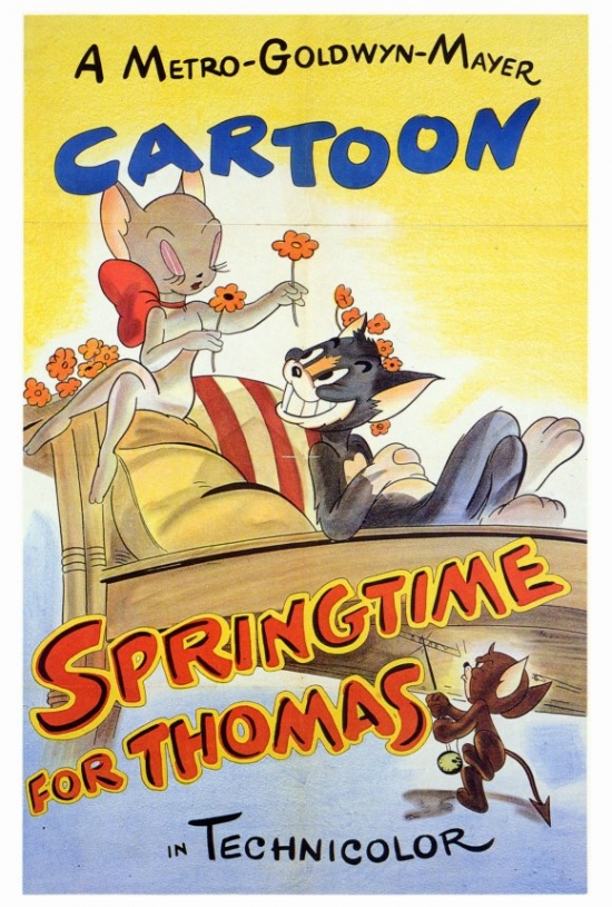 MOVGF9176 Springtime for Thomas Movie Poster - 27 x 40 in.