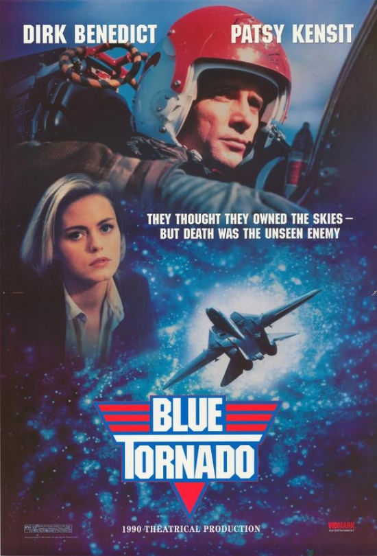 Blue Tornado Movie Poster - Blue - 27 x 40 in.
