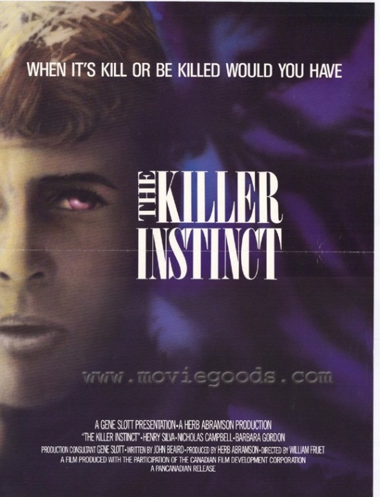Killer Instinct Movie Poster - 27 x 40 in.