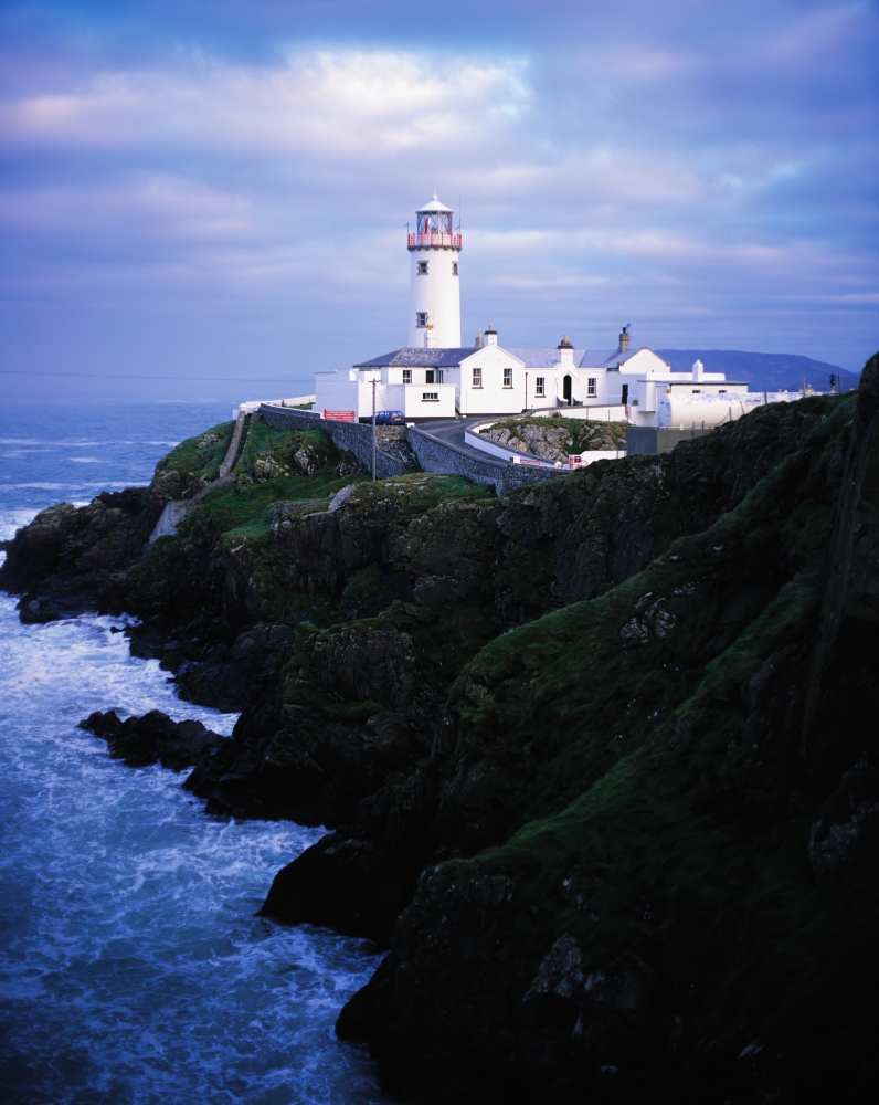 DPI1802230 Fanad Lighthouse Fanad Head Co Donegal Ireland Poster Print by The Irish Image Collection, 13 x 17
