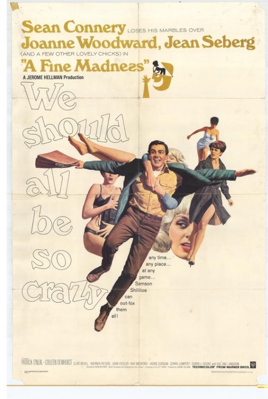 A Fine Madness Movie Poster - 27 x 40 in.