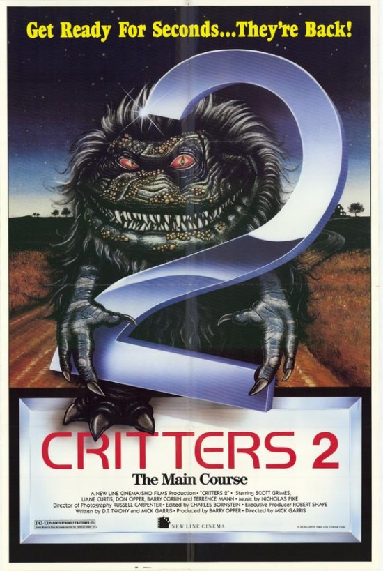 Critters 2-The Main Course Movie Poster - 27 x 40 in.