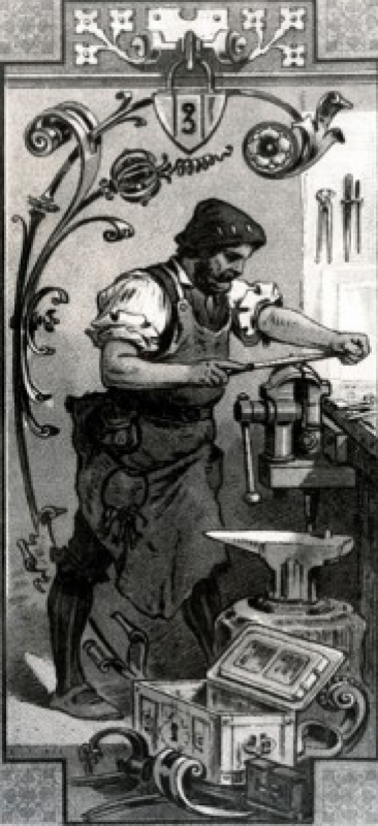 Locksmith by Unknown Artist Poster Print - 18 x 24 in.