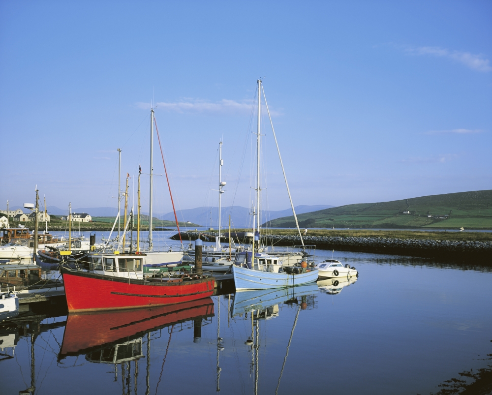 DPI1803210LARGE Dingle Peninsula Dingle Harbour Poster Print by The Irish Image Collection, 34 x 26 - Large