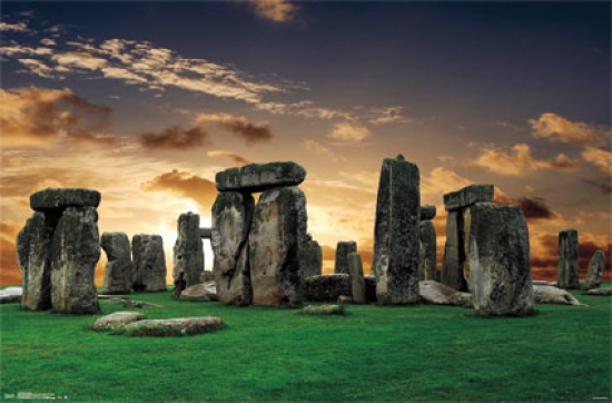 Stonehenge Poster Print - 24 x 36 in.