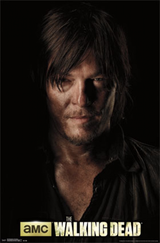 Walking Dead - Daryl Shadow Poster Print