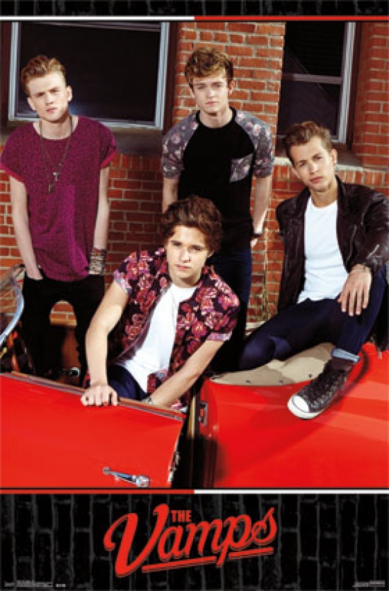 The Vamps - Car Poster Print