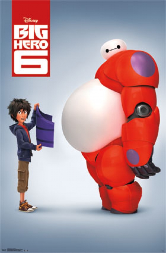 Disney Big Hero 6 - Baymax Poster Print
