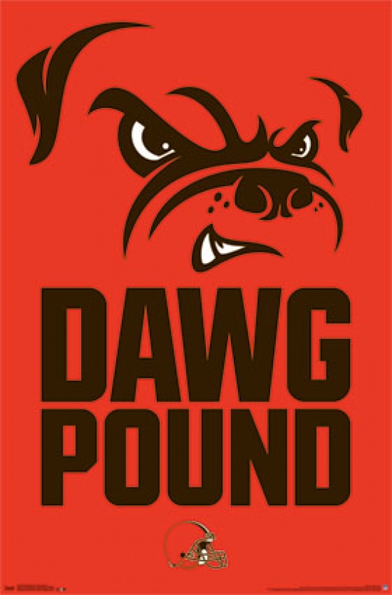 Cleveland Browns - Dawg Pound 2015 Poster Print - 22 x 34 in.