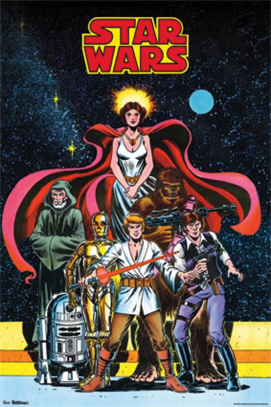 Star Wars - Comic 24X36 Poster Print