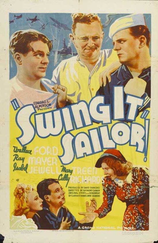 Swing It Sailor Movie Poster - 27 x 40 in.