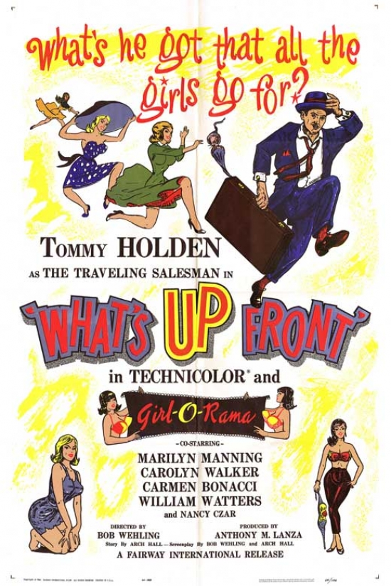 Whats Up Front Movie Poster - 27 x 40 in.