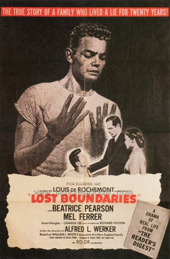 Lost Boundaries Movie Poster - 27 x 40 in.