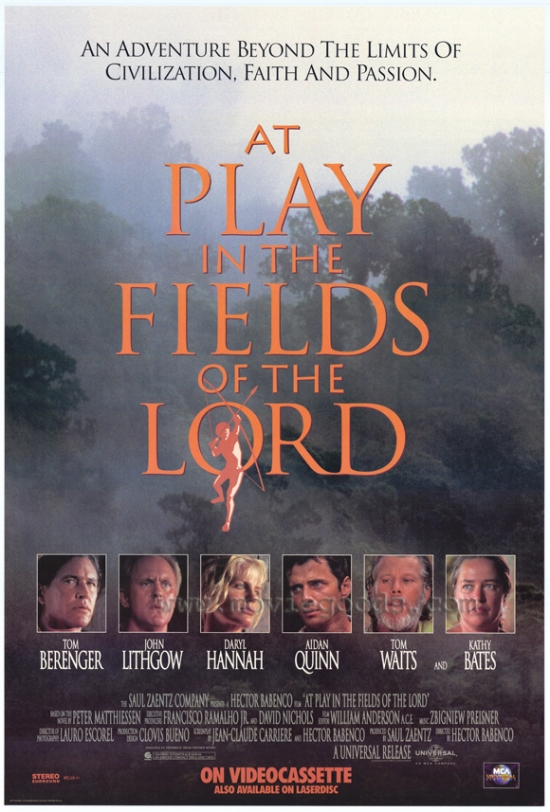 MOVAF1313 At Play in the Fields of the Lord Movie Poster - 27 x 40 in.