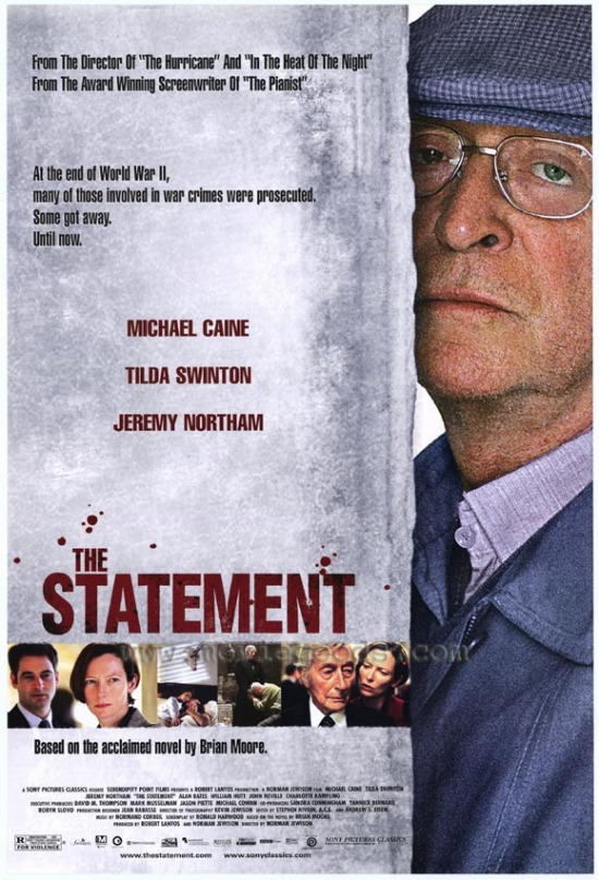 MOVAF1382 The Statement Movie Poster - 27 x 40 in.