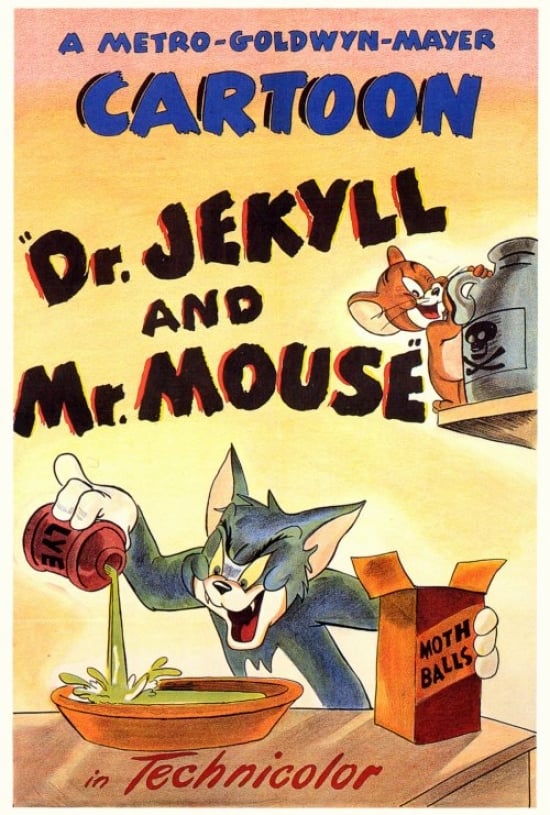 MOVAF3327 Dr. Jekyll & Mr. Mouse Movie Poster - 27 x 40 in.