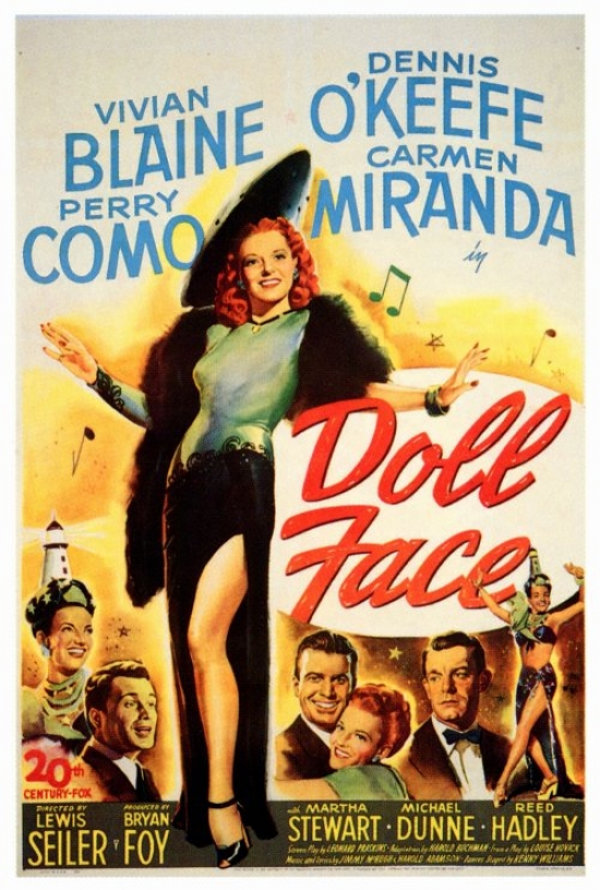 Doll Face Movie Poster - 27 x 40 in.