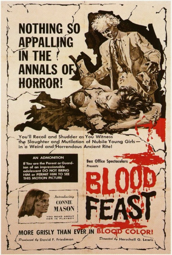 Blood Feast Movie Poster - 27 x 40 in.