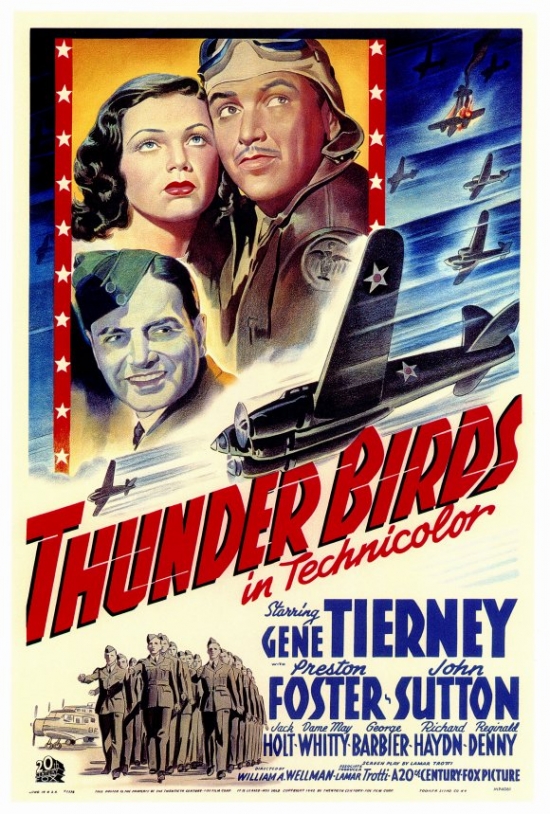 Thunder Birds Movie Poster - 27 x 40 in.