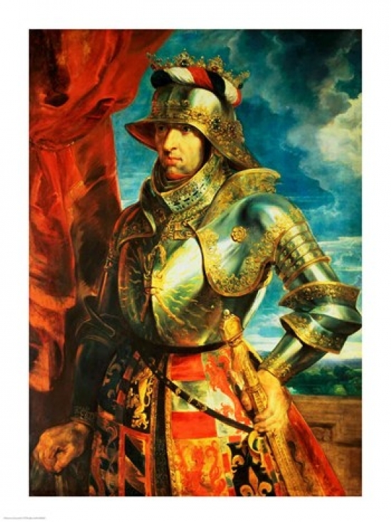 Maximilian I Poster Print by Peter Paul Rubens - 24 x 36 in. - Large