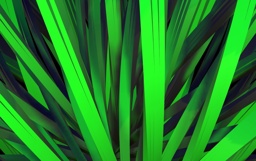 Close-Up View of A Computer Generated Abstract Design Poster Print by Ryan Briscall - 18 x 11