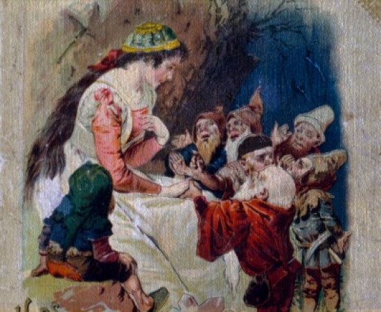 SAL900135898 Snow White & the Seven Dwarfs Artist Unknown Poster Print - 18 x 24 in -  Posterazzi