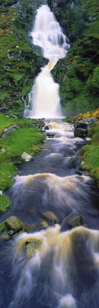 Ardara Co Donegal Ireland - Waterfall Poster Print by The Irish Image Collection, 14 x 44 - Large