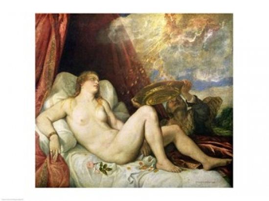 Danae Poster Print by Titian - 36 x 24 in. - Large