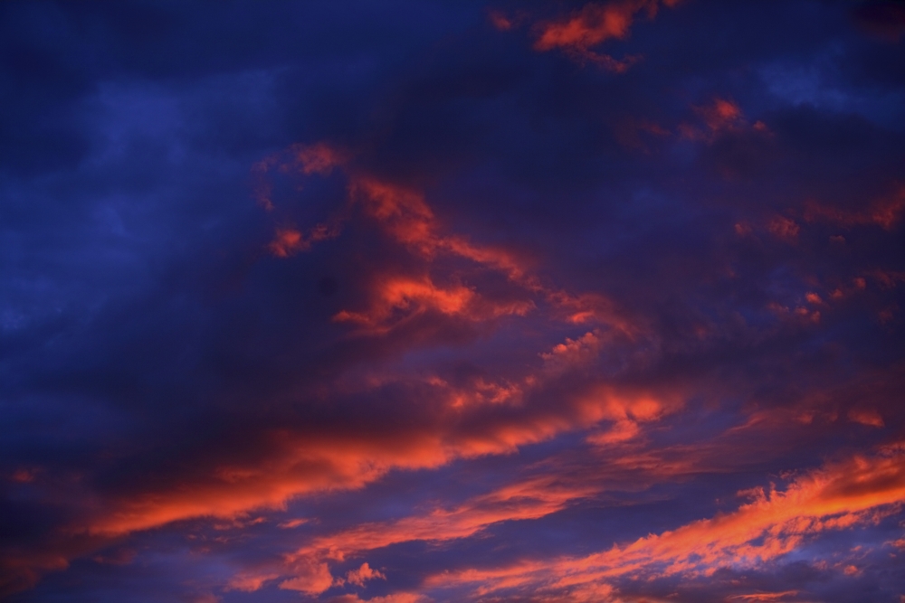 Sunset in The Clouds Poster Print by Richard Wear, 17 x 11