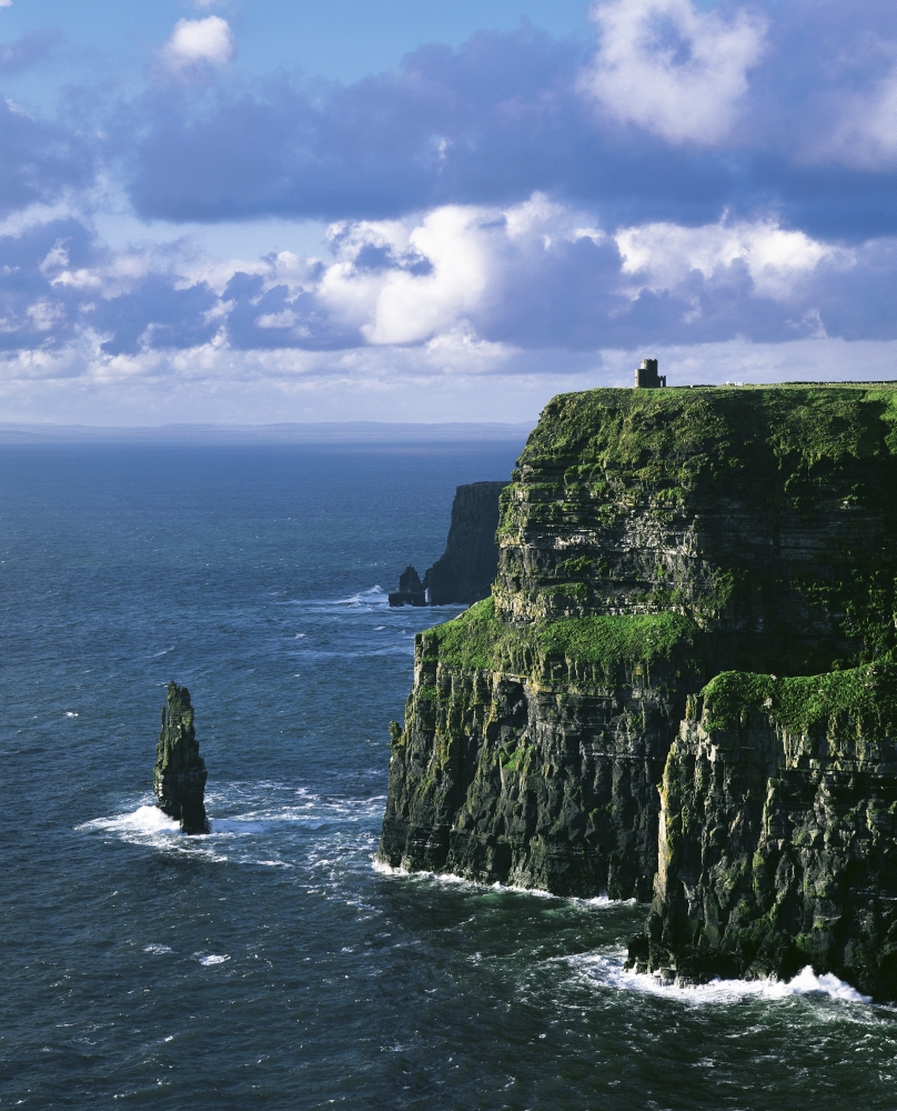 Cliffs of Moher Co Clare Ireland - Cliffs On The Atlantic Ocean Poster Print by The Irish Image Collection - 28 x 34 - Large