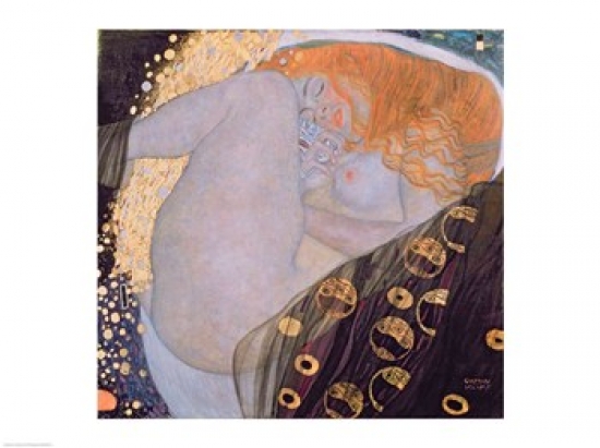 Danae Poster Print by Gustav Klimt - 24 x 18 in.