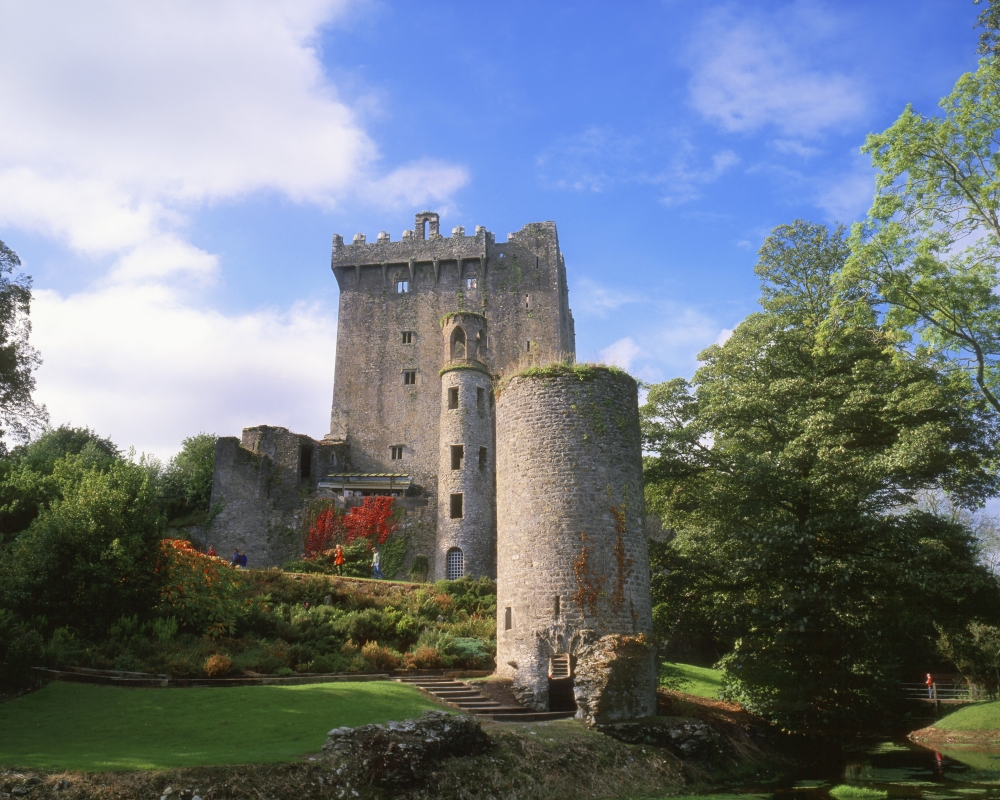 Blarney Castle Co Cork Ireland - Medieval Stronghold in Blarney Poster Print by The Irish Image Collection - 17 x 13