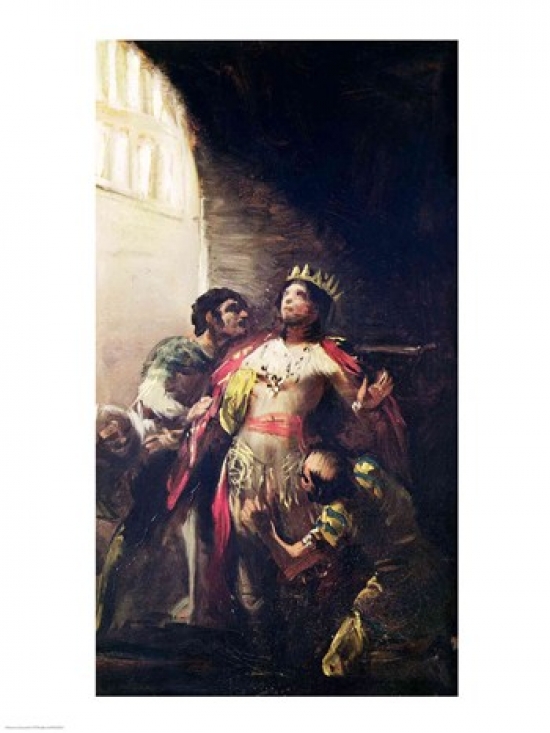 Picture of Posterazzi BALXIR228523 St. Hermengild in Prison Poster Print by Francisco De Goya - 18 x 24 in.