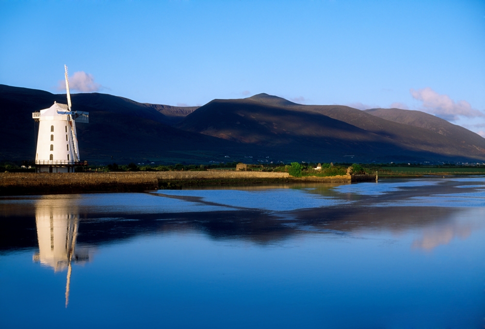 Blennerville Windmill Tralee County Kerry Ireland Poster Print by The Irish Image Collection, 18 x 12